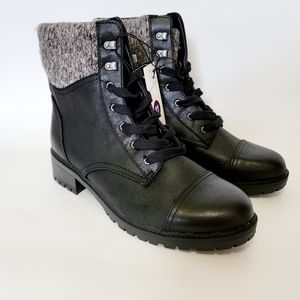 Women's Lue Microsuede Lace-Up Hiking Boots